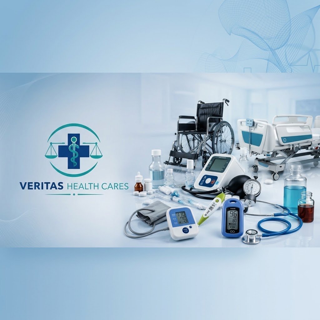 Healthcare professional using medical equipment